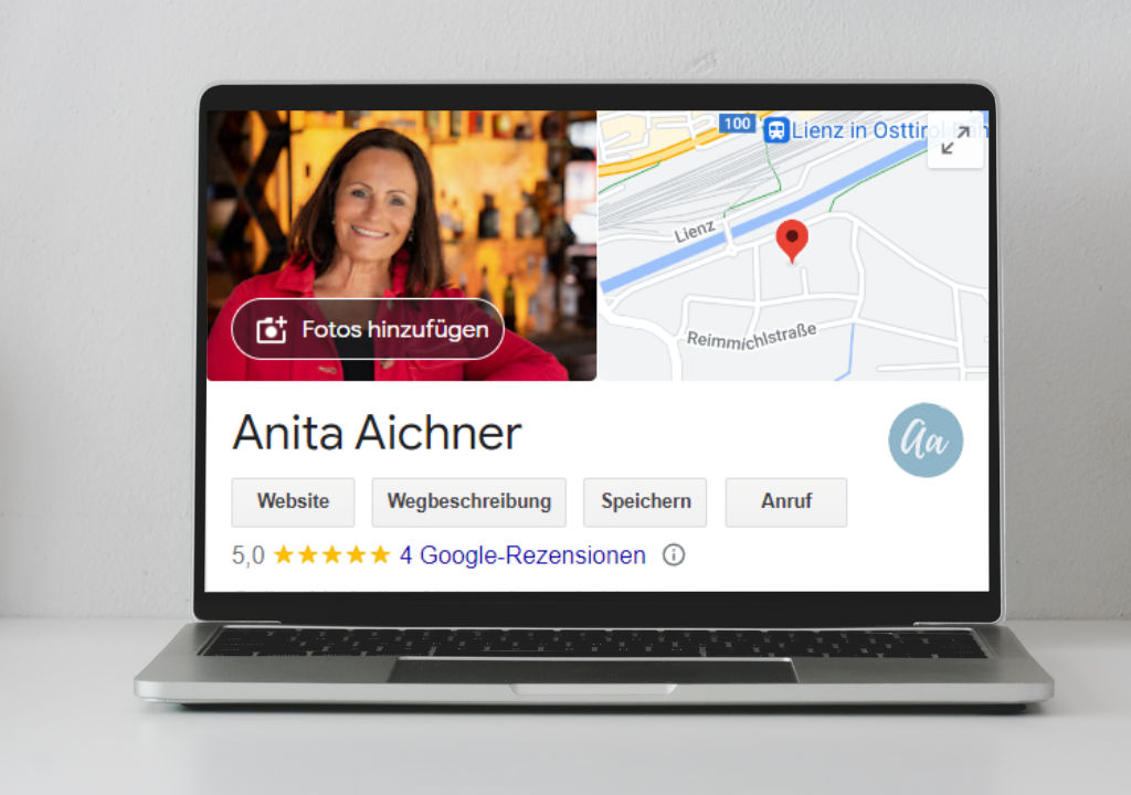 Google Bewertung Anita Aichner